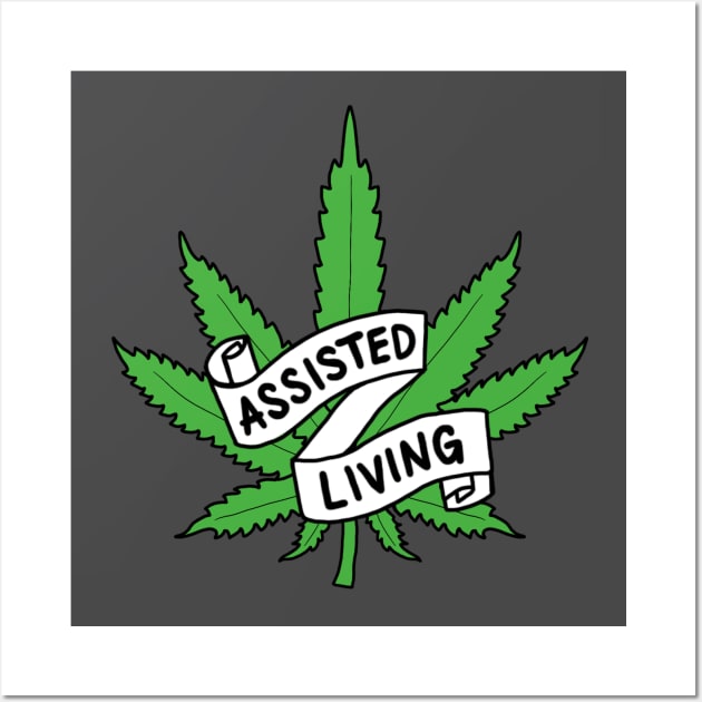 assisted weed Wall Art by SpiritedHeart